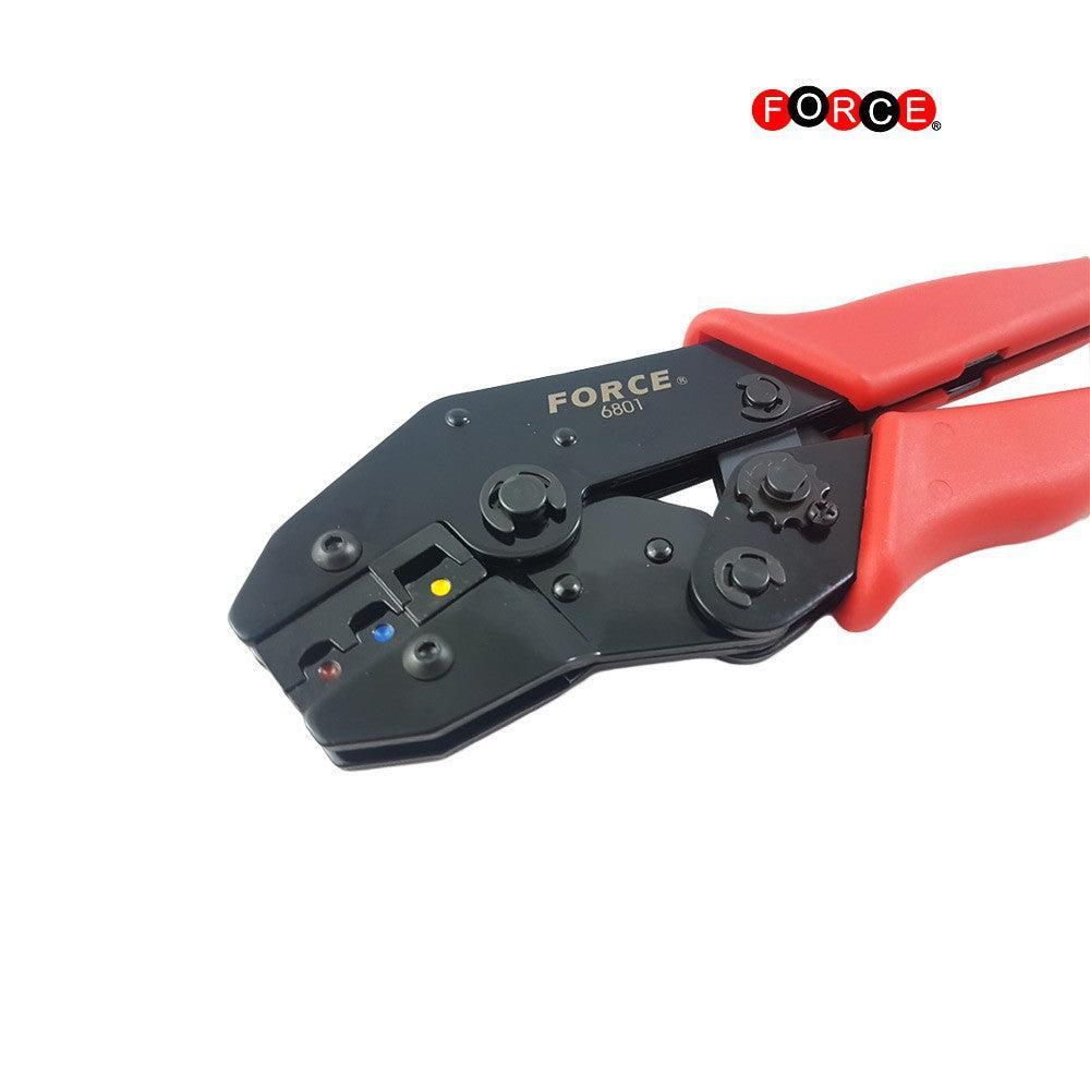 Terminal pliers red, green, yellow