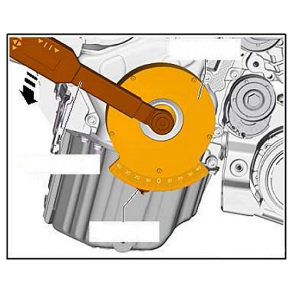 Timing chain test tool for VW, Audi, Seat, Skoda