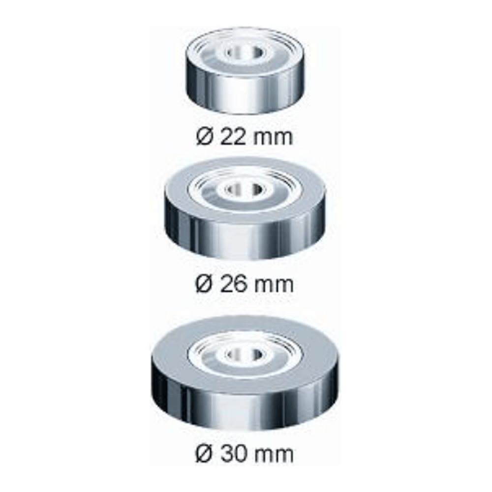V-groeffrees 90 graden Met lager op kolf kolf 8mm