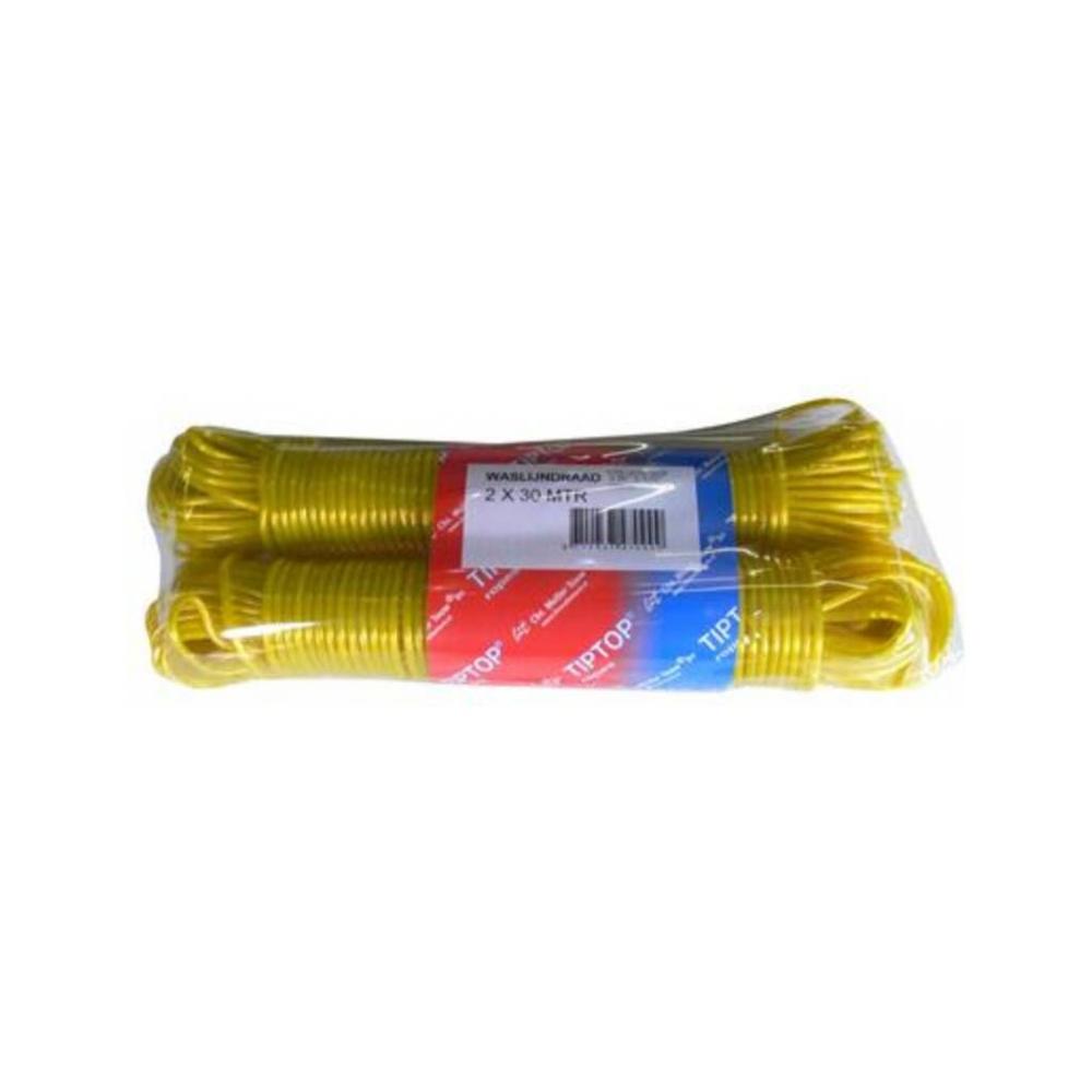 Waslijndraad met pp kern 2x30m