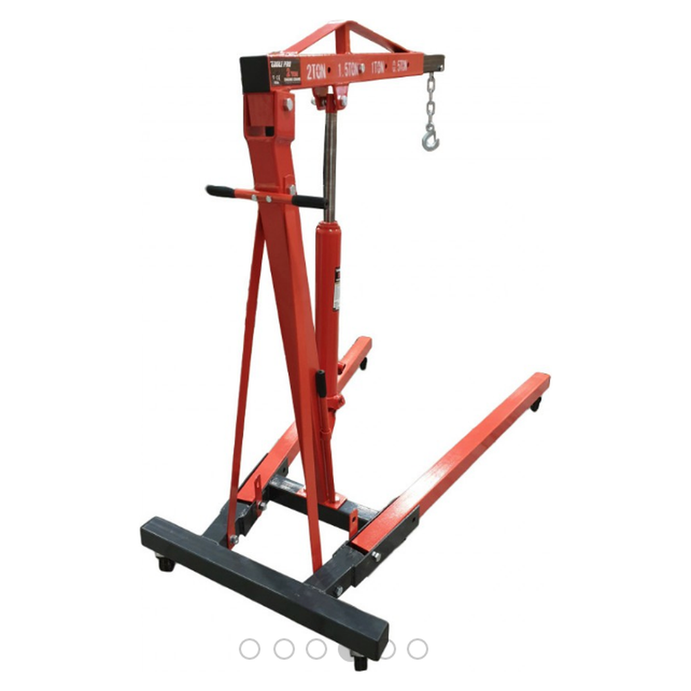 Werkplaatskraan 2 ton inklapbaar