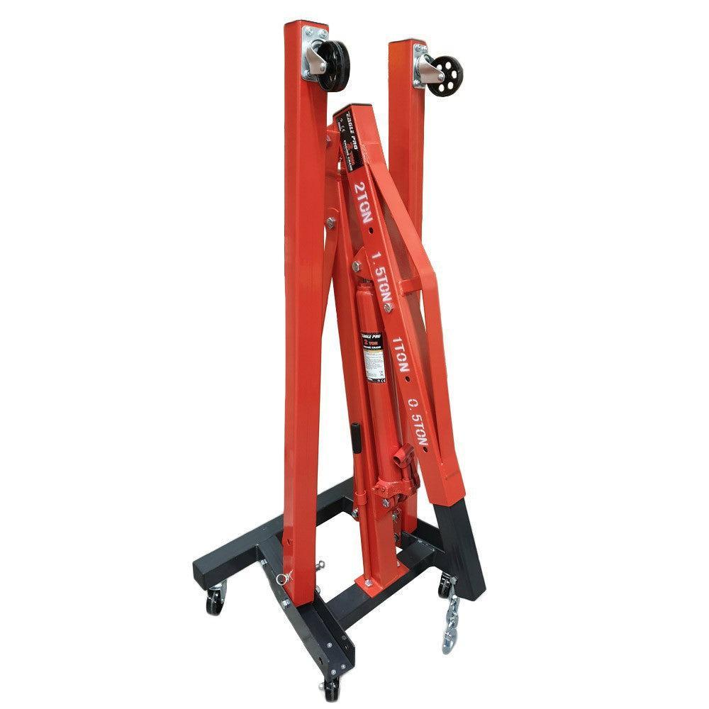 Werkplaatskraan 2 ton inklapbaar