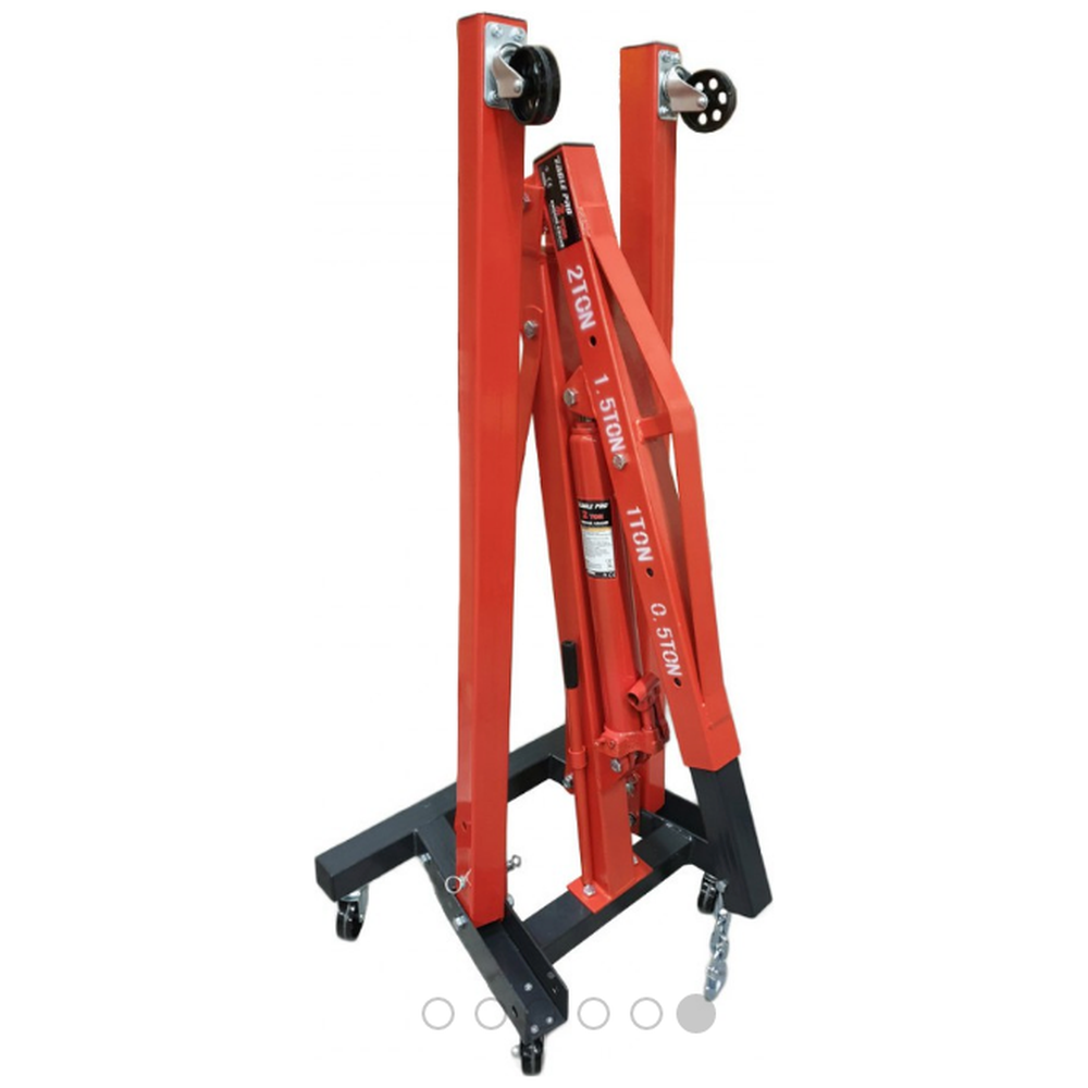 Werkplaatskraan 2 ton inklapbaar