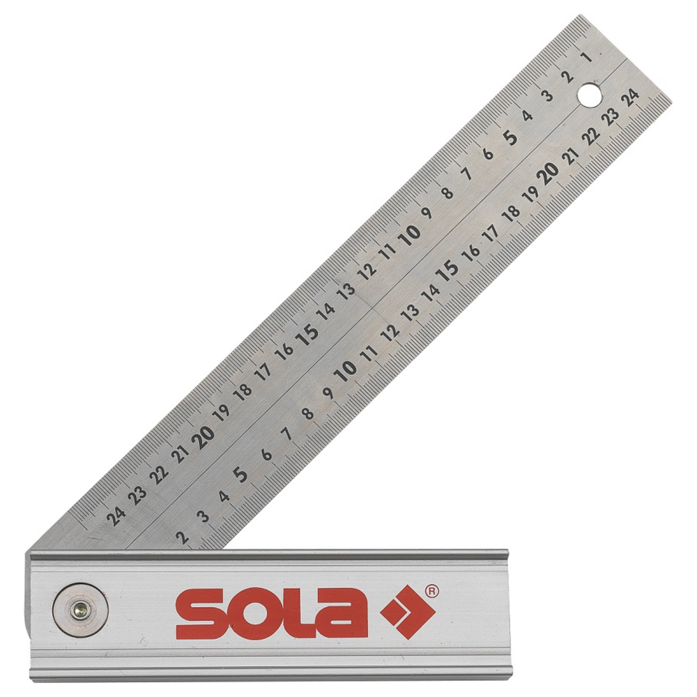 Winkelhaak 250x170mm quattro verstelbaar