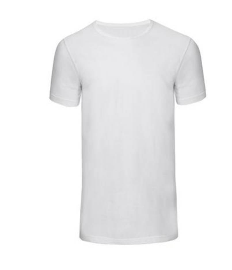 T-shirt R-nek maat XL , wit, 2-pak
