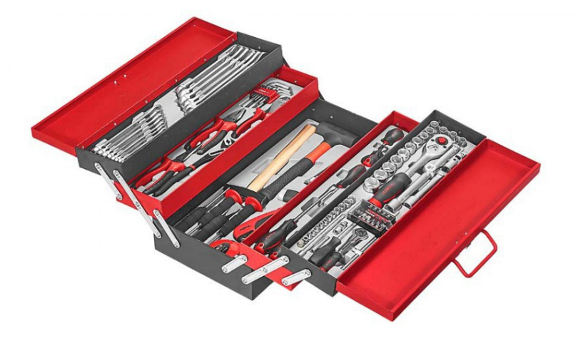 5-Tier Tool chest with 101 pcs of tools