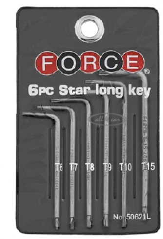 6pc Star long key