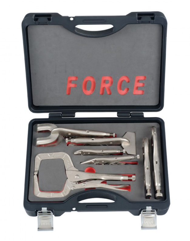 7pc Locking pliers and clamp set