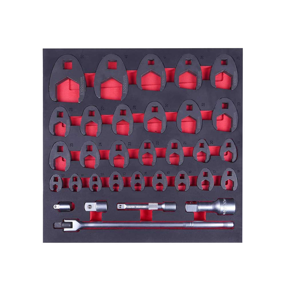 32PC Crowfoot wrench master set